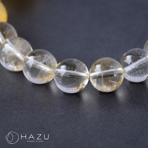 太陽輝く努力実る金運ブレス［ニードルインゴールデンフローライト／レモンクォーツ／水晶］