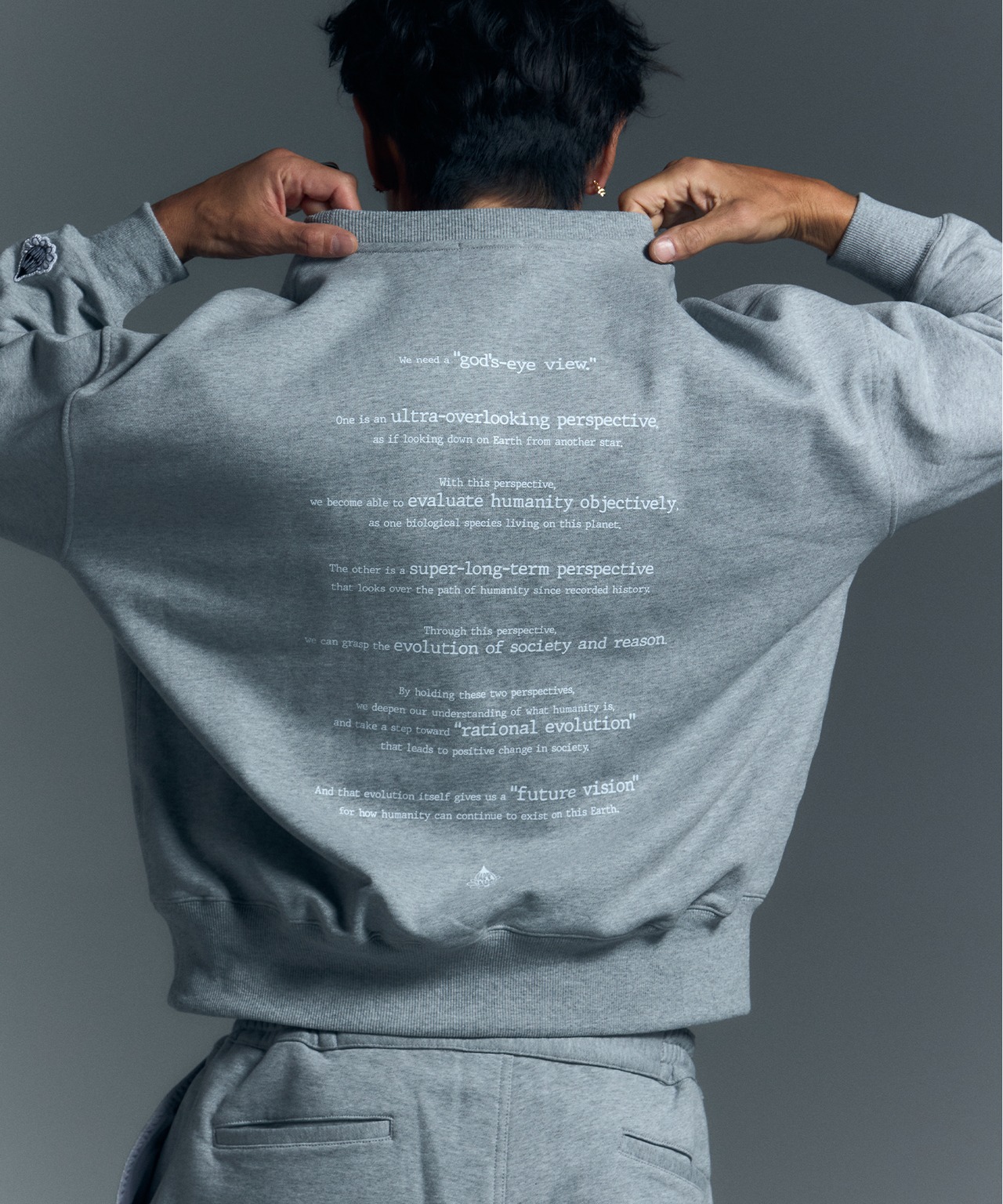 GOD'S EYE VIEW SWEAT TRAINER［HSC010］