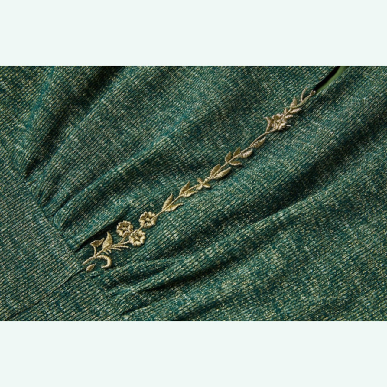 森の絵画を纏う:ヴィクトリアンエレガンスワンピース Y0172