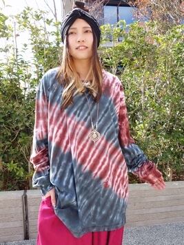 オーバーサイズタイダイ染めロンT | Pay ID