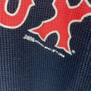 Stitchers　ワッフル　長袖カットソー　MLB　RED SOX 　2XL