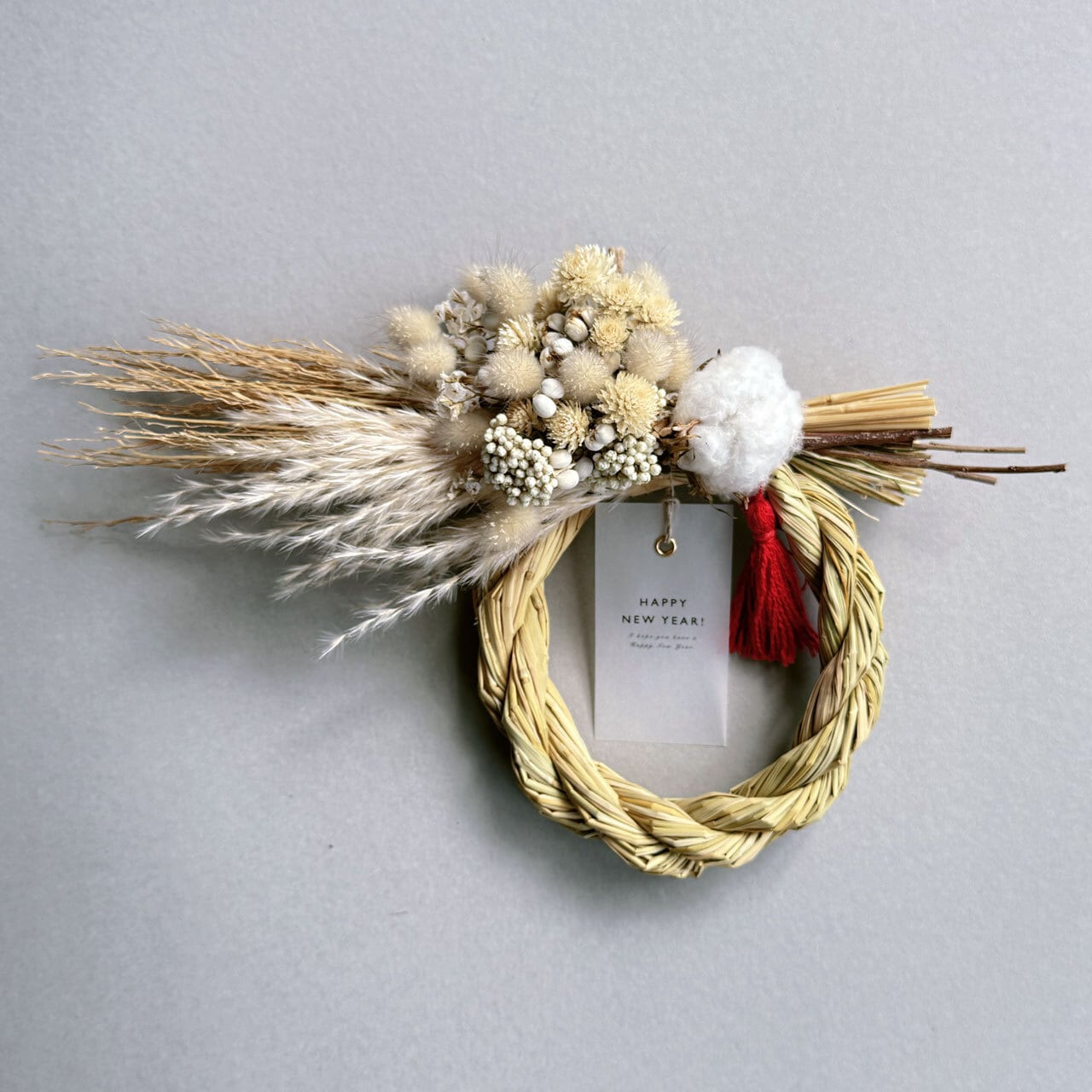 しめ縄 | ドライフラワースワッグと布雑貨 | greenstitch