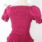 フラダンス 衣装 ツーピース セットアップ 上下セット パープル系 アロハスタンダード 日本製 ハワイアンプリント ALOHA STANDARDS アロハ 植物柄 フラ ダンス レッスン 練習 フリル袖 マゼンタ 華やか 鮮やか かわいい おしゃれ 上品 ピンク系 グリーン系 紫 ピンク 黄緑 フラデザイン ダンス衣装 トップス スカート かわいいデザイン おしゃれな色合い オシャレ ハワイアンスタイル 練習着 エレガント 可愛い