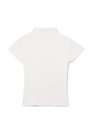 [LE17SEPTEMBRE] AUBE PLEATS MOCKNECK TOP [WHITE] 正規品 韓国ブランド 韓国通販 韓国代行 韓国ファッション LE 17 SEPTEMBRE ル 17 セプテンバー le 917韓国 店舗