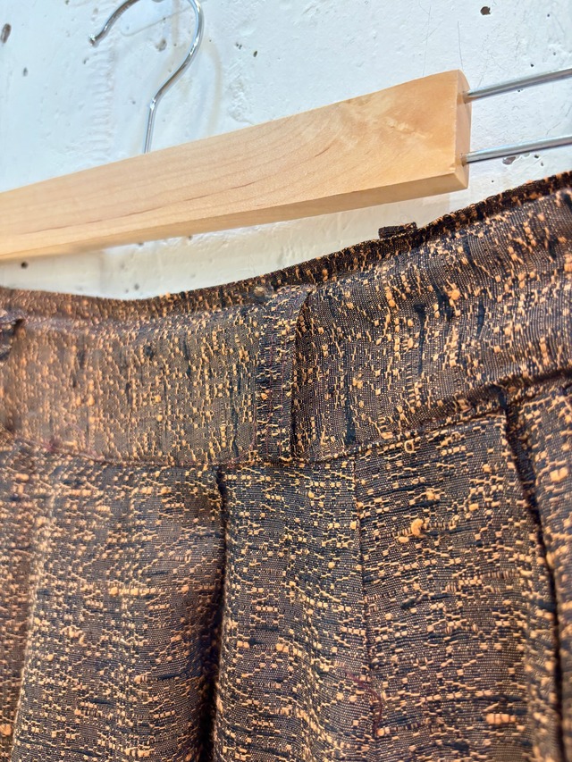 40's  brown nap skirt