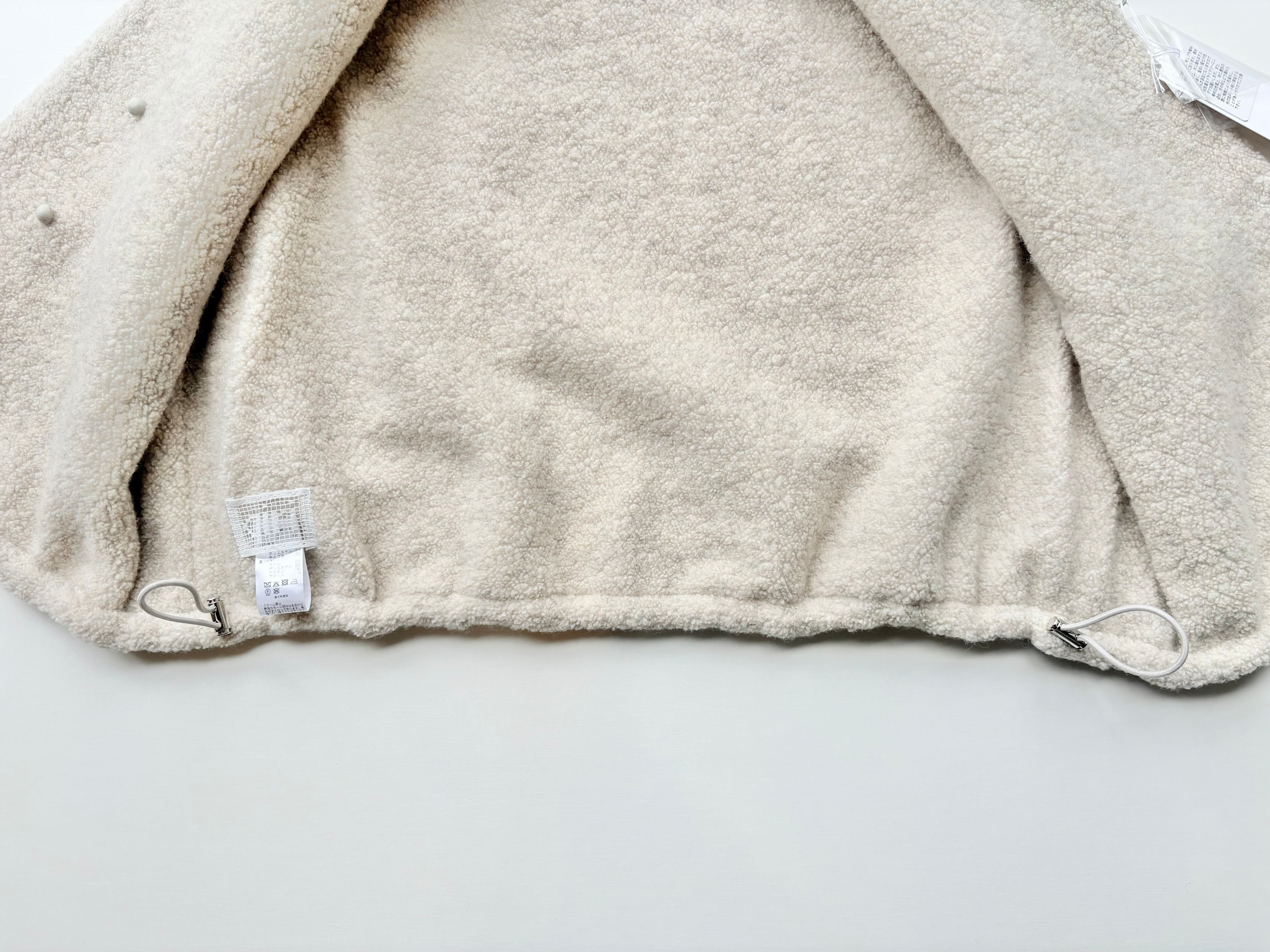 qiri】flower dot quilt jacquard short reversible vest