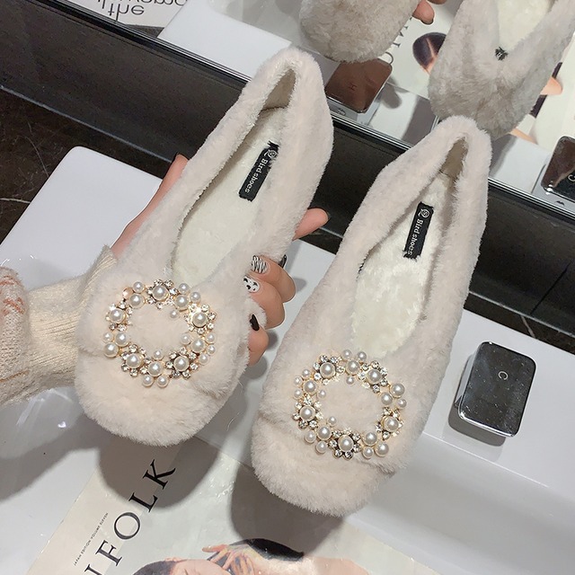 オータムウィンターシングルベルベット 靴 シューズ コットン 秋物 冬物 部族の婦人靴29559655860