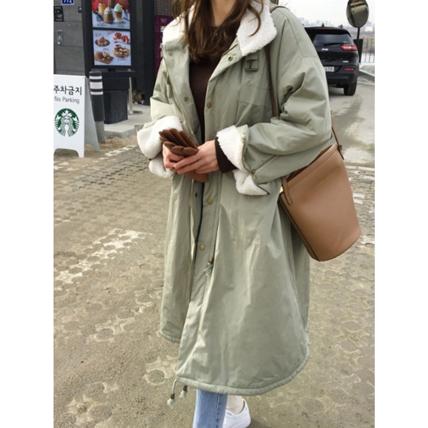 スタンドカラーボアライナーコート 2color RA2956