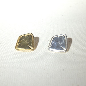 【片耳】VUP-54 "erra" wrap the stone pierced earrings L