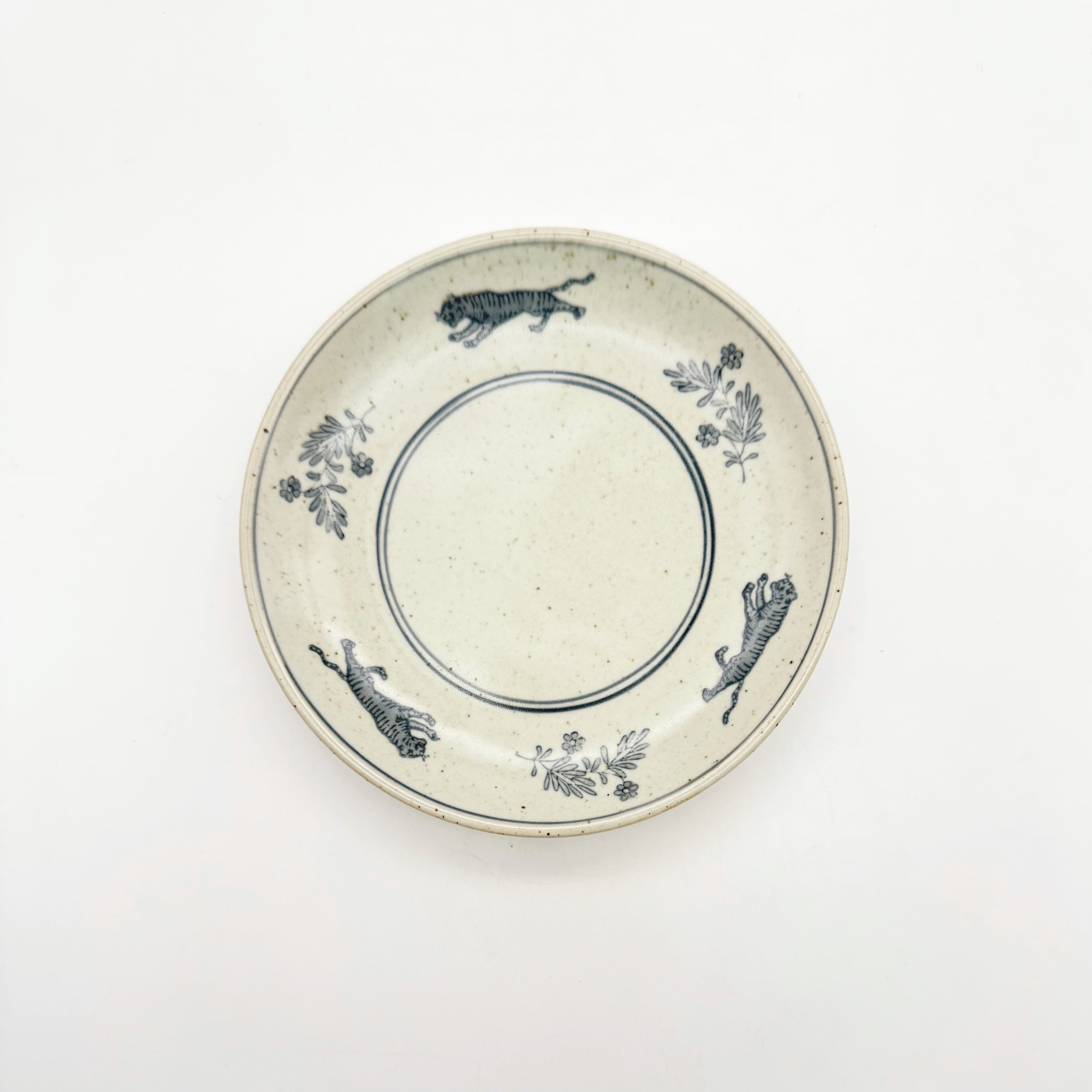 曽我部治子さんの松と鳥・着物銘々皿 磁器 | 24to3［西富陶磁器オンラインストア 有田焼・波佐見焼］