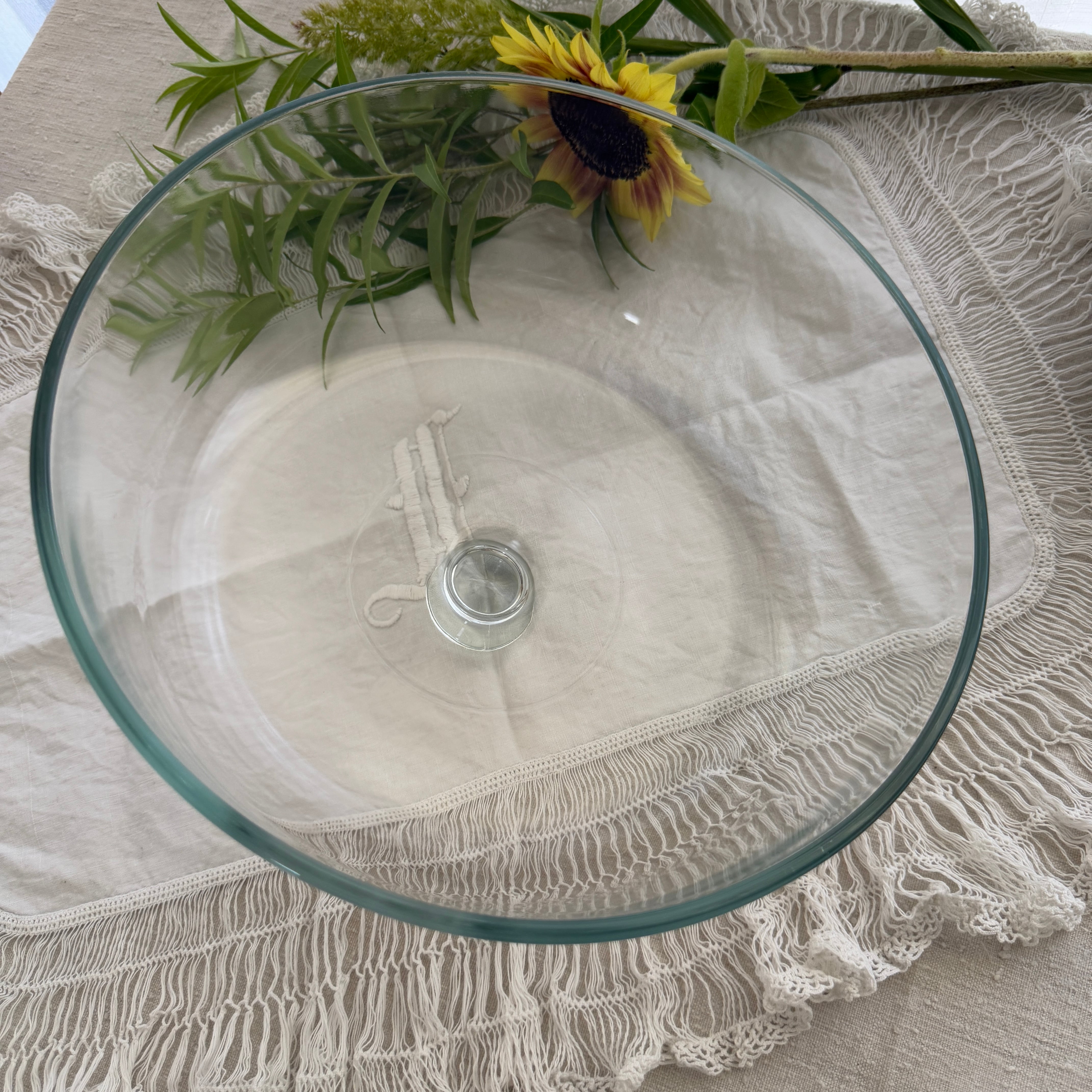 French Vintage Glass Dome/フランスヴィンテージのドーム型カバー