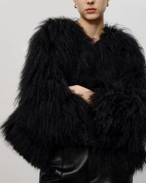 Fur Medium Coat 504142