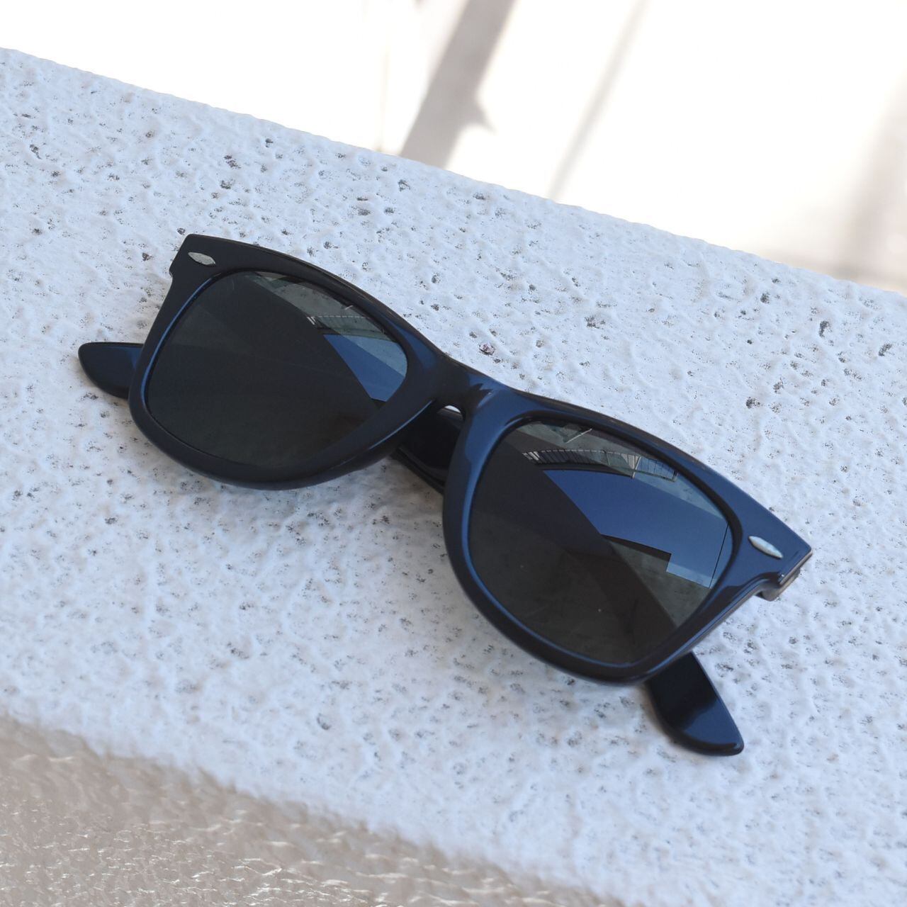 80s USA Vintage》Ray-Ban Wayfarer / ブラック / Bausch & Lomb製