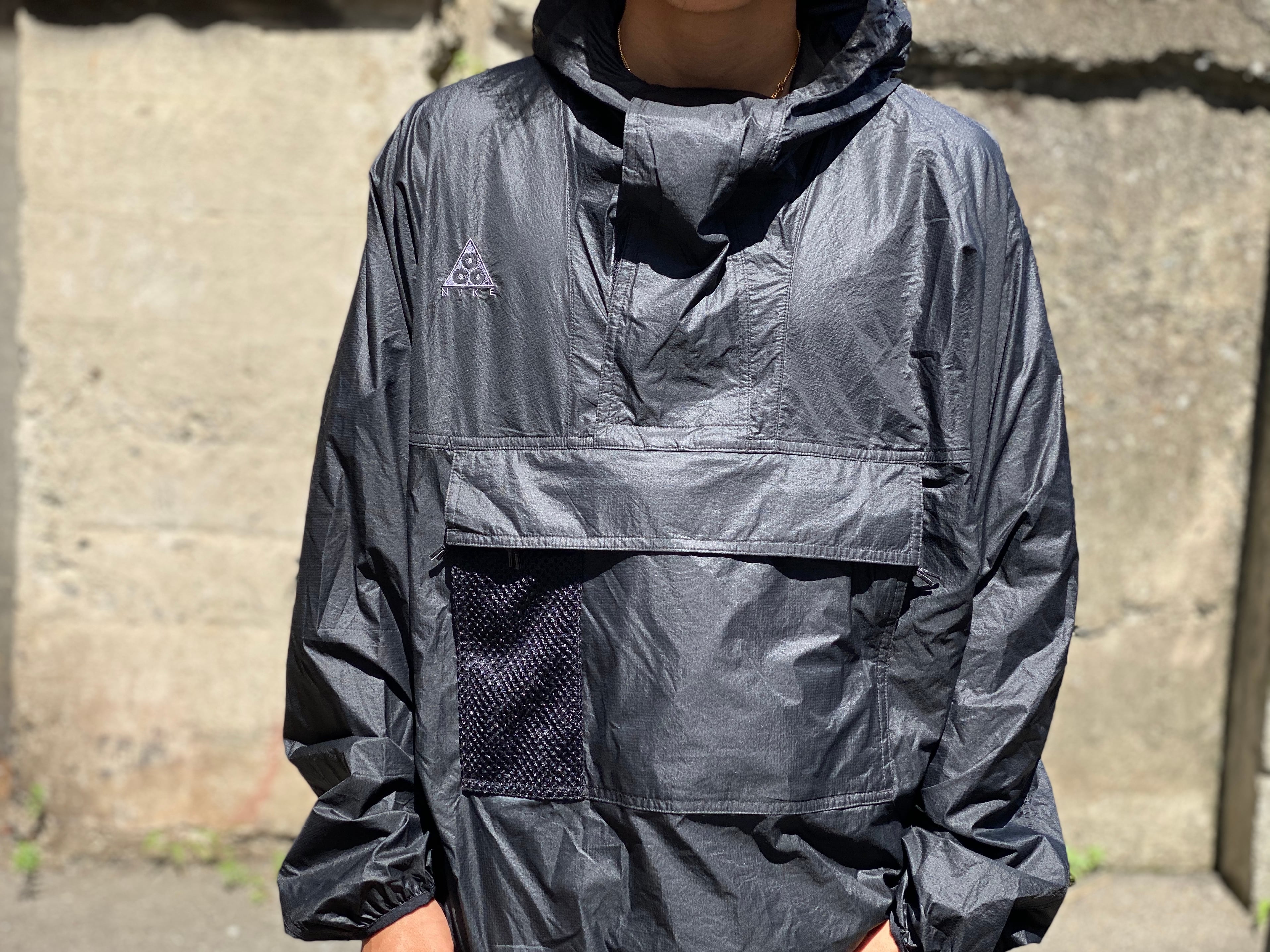 NIKE ACG ANORAK HOODED JACKET BLACK CD7635-010 15JF6657 60 63 71 ...