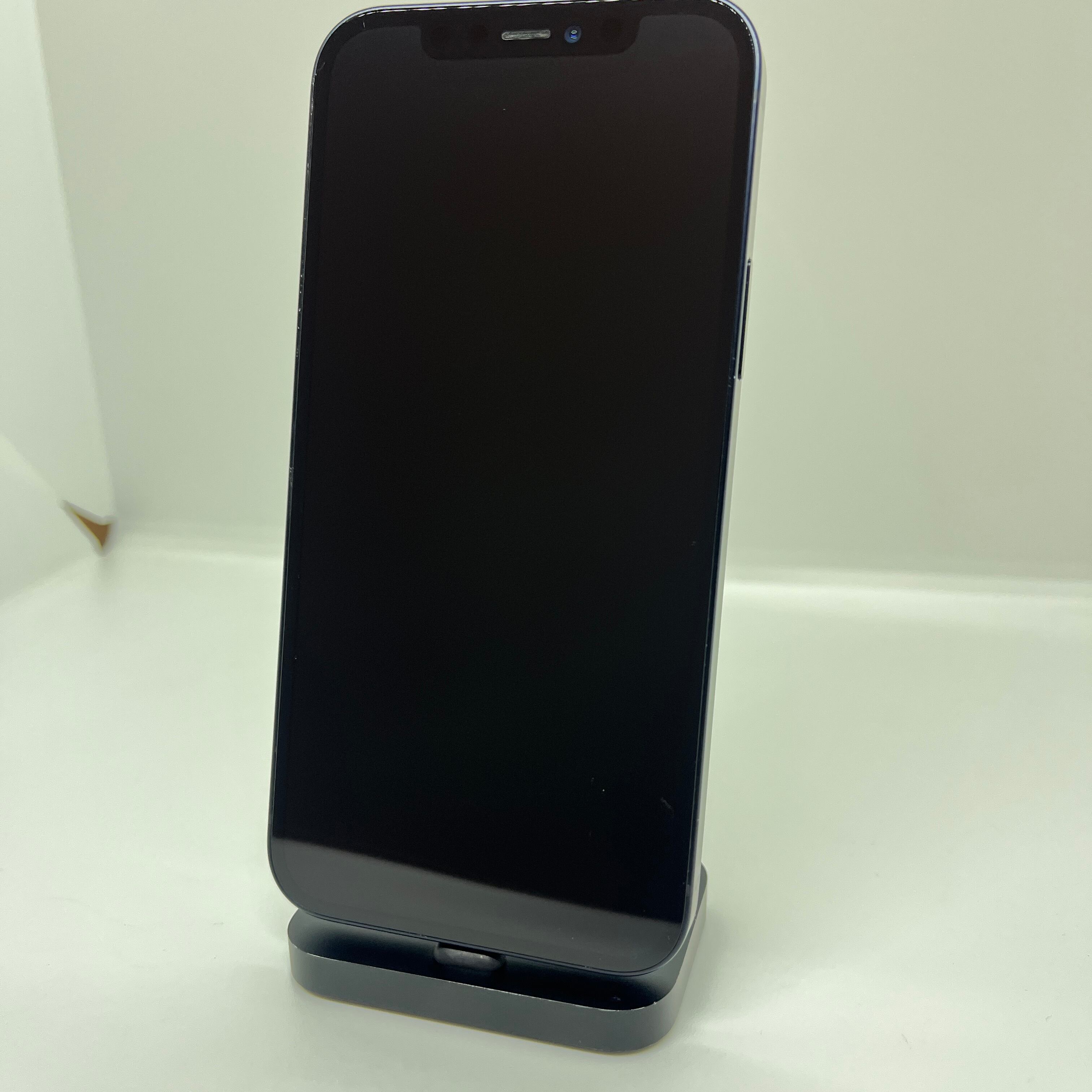 iPhone 12 128GB ブラック SIM解除済 最大容量100% バッテリー最大容量100％】iPhone12 128GB ブラック【SIMロック解除