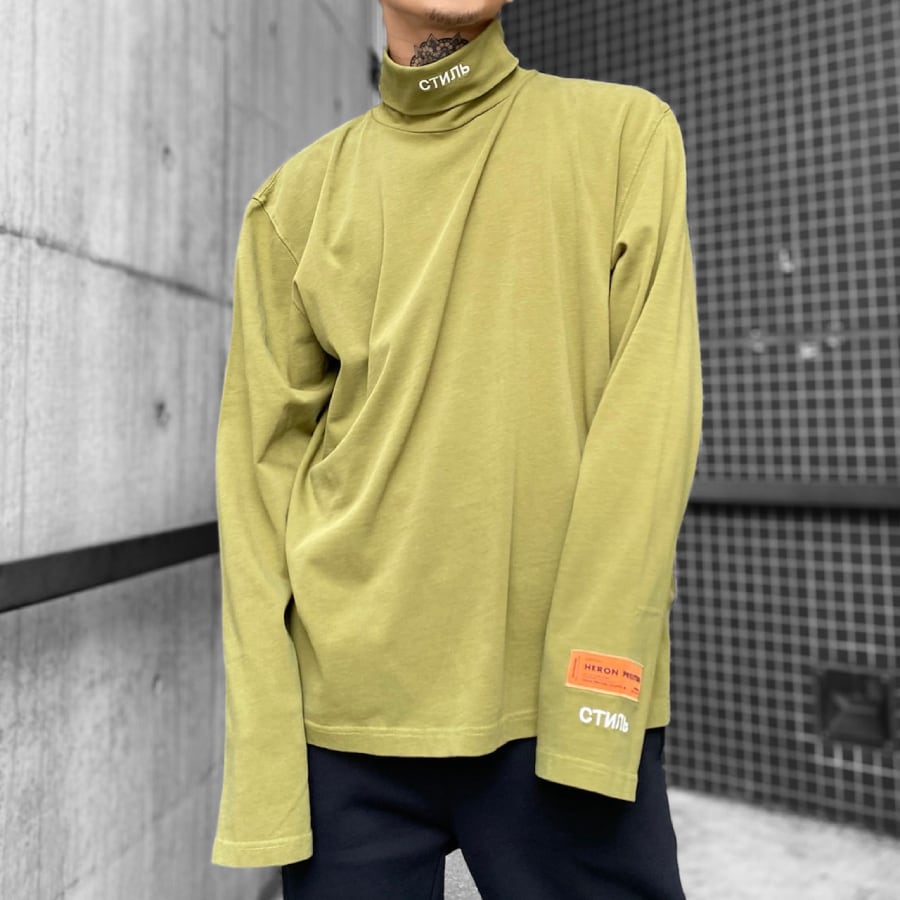 Heron Preston NF CTNMB LS ROLLNECK / BLK 【公式通販】
