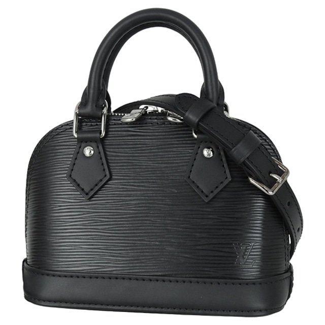 New LOUIS VUITTON ルイヴィトン ナノアルマ エピ ノワール ショルダーバッグ ハンドバッグ 新品