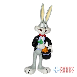 アプローズ社 シェル石油 ルーニー・テューンズ  バッグス・バニー シルクハット& キャロット PVCフィギュア 1988