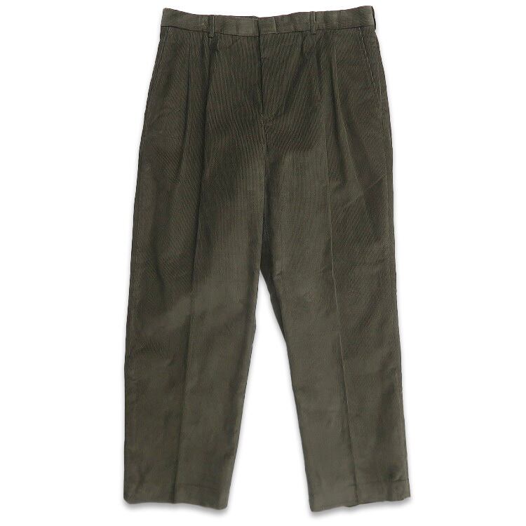 古着 未使用 ランズエンド LANDS'END コーデュロイパンツ ツータック
