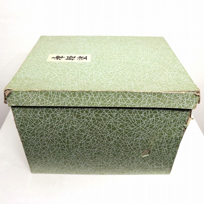 津軽塗(唐塗)バカ塗り・大柄要吉・茶箱・茶托・No.190202-57・梱包
