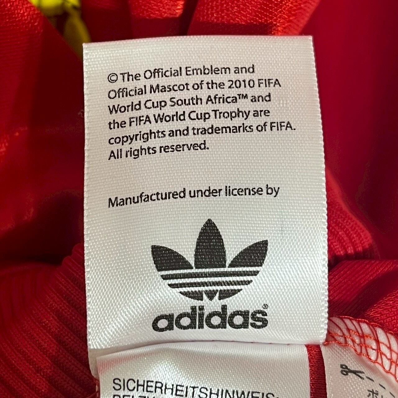 adidas アディダス トラックジャケット L 刺繍ロゴ スペイン代表