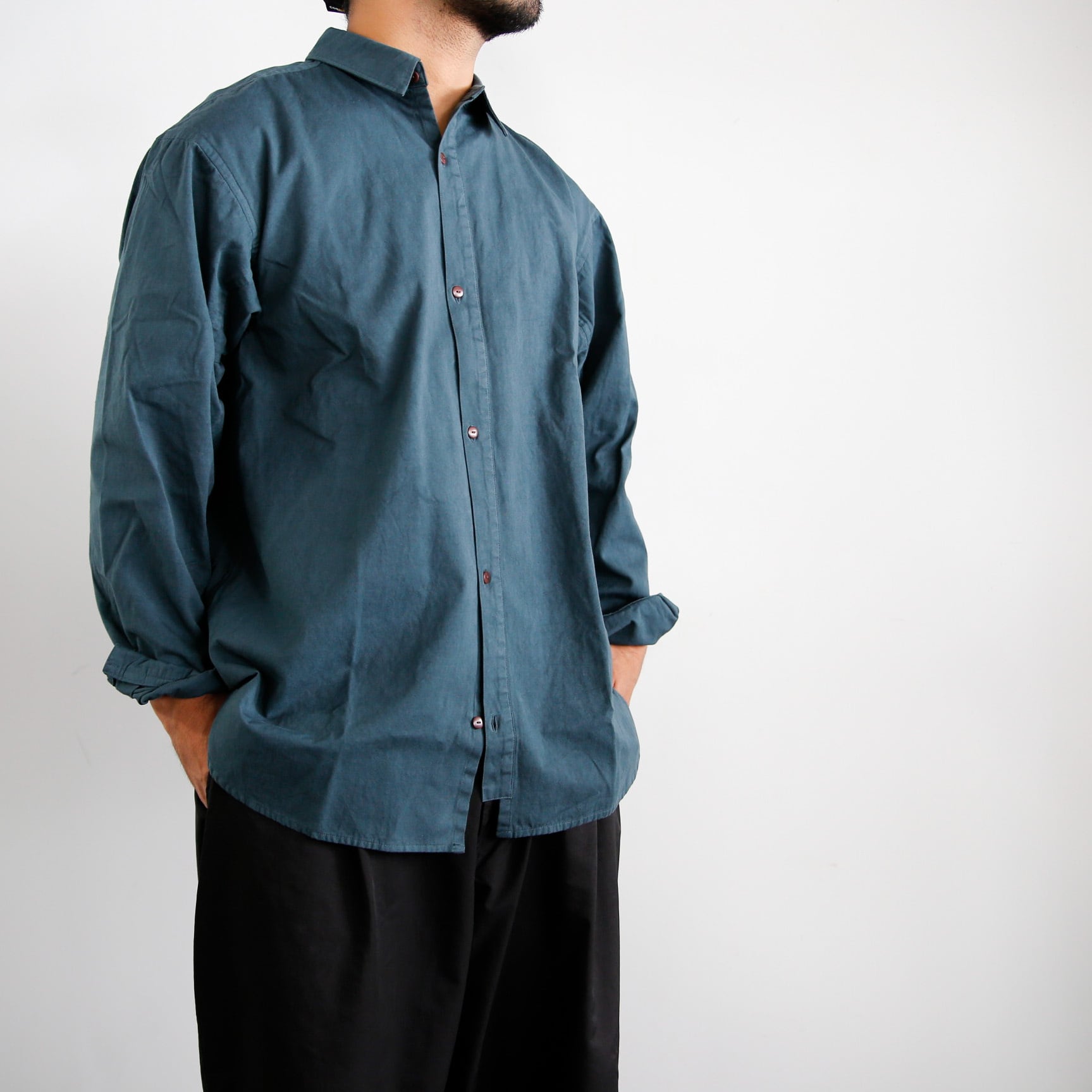 POSTALCO / ポスタルコ - フリーアームシャツ 01 ウェザークロス 