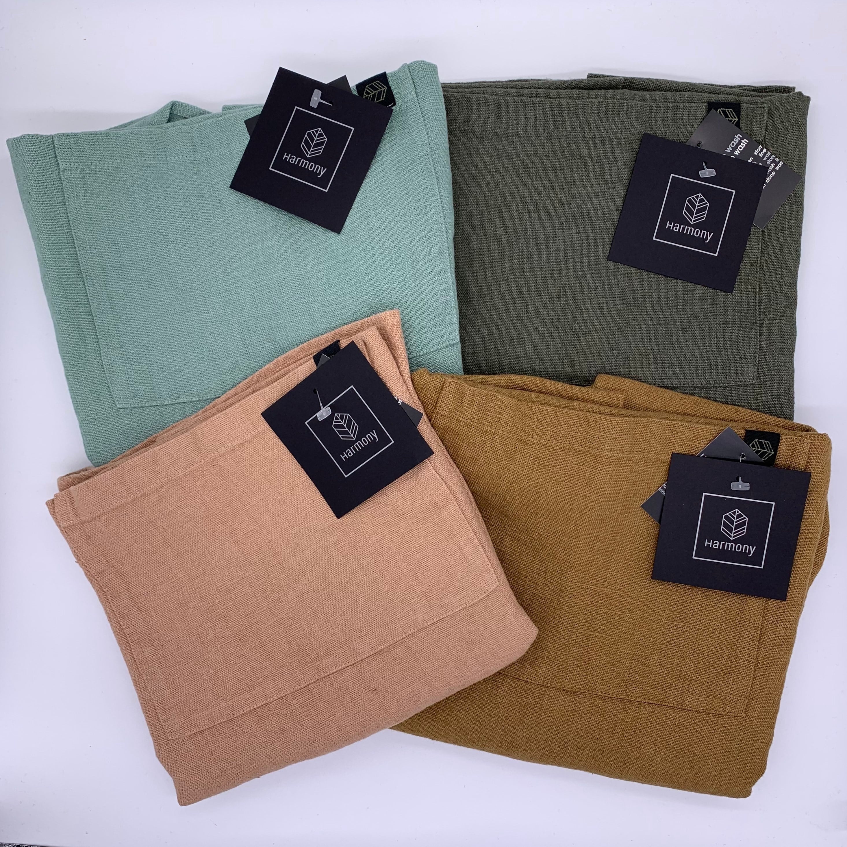 Haomy】リネンエプロン | パリシェモア