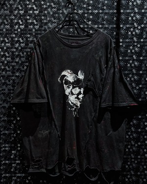 【ÆIEM】vivid notes DECONSTRUCTED Baphomet TEE BLACK