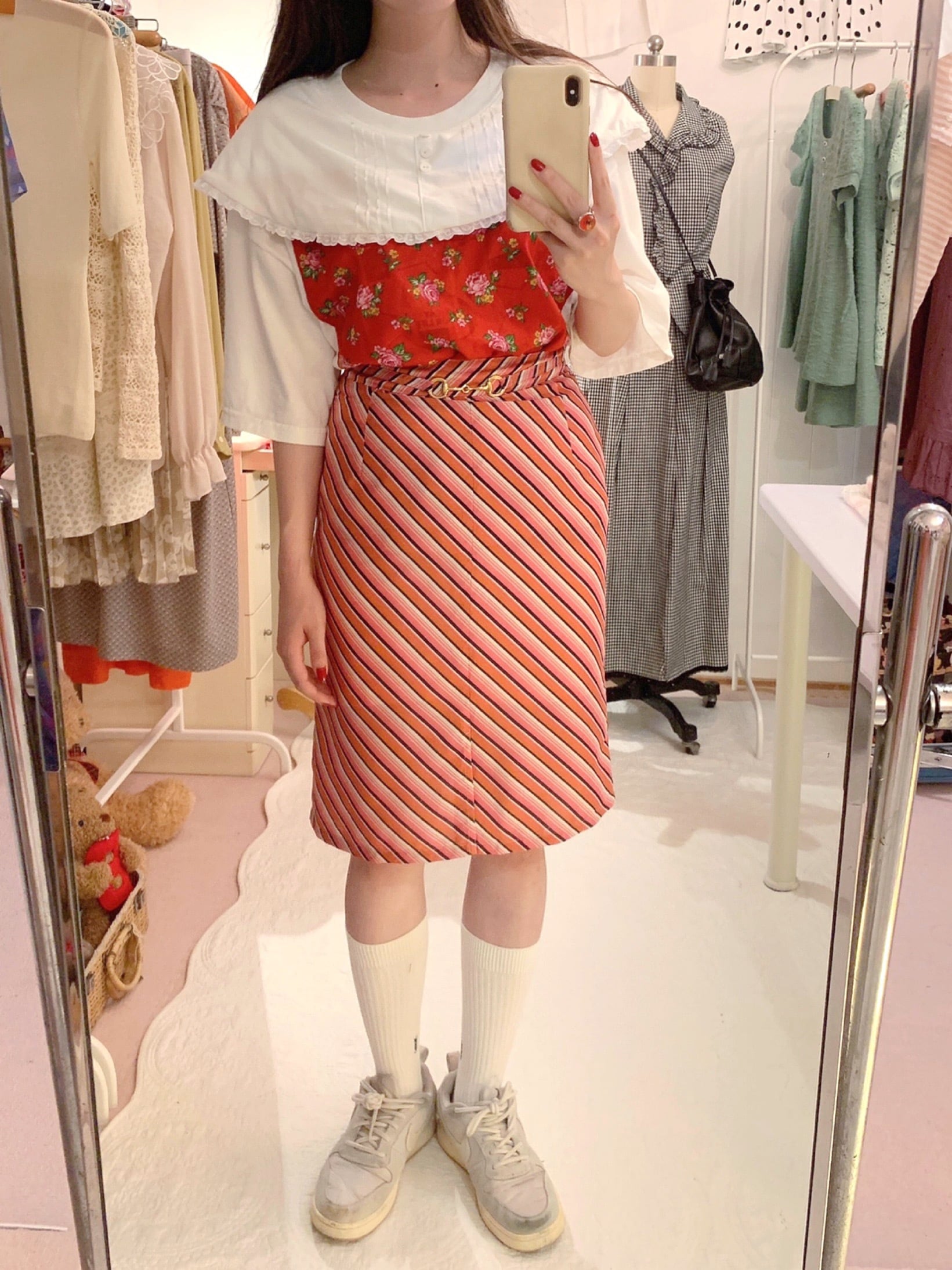 remake / bib collar handkerchief T