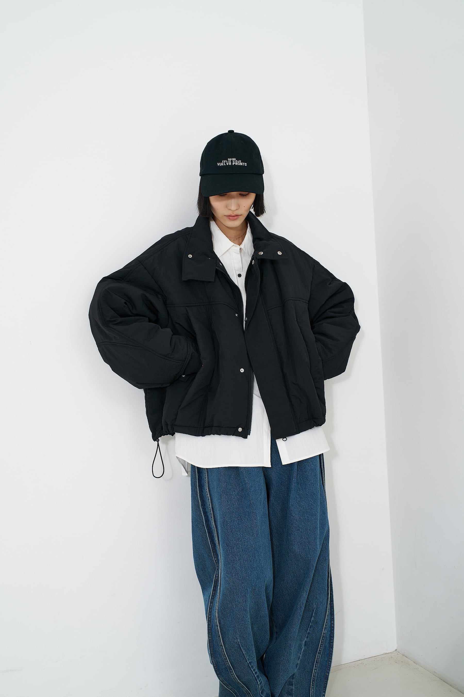 NOMINE ショート モンスターパーカー Black | planet3rd