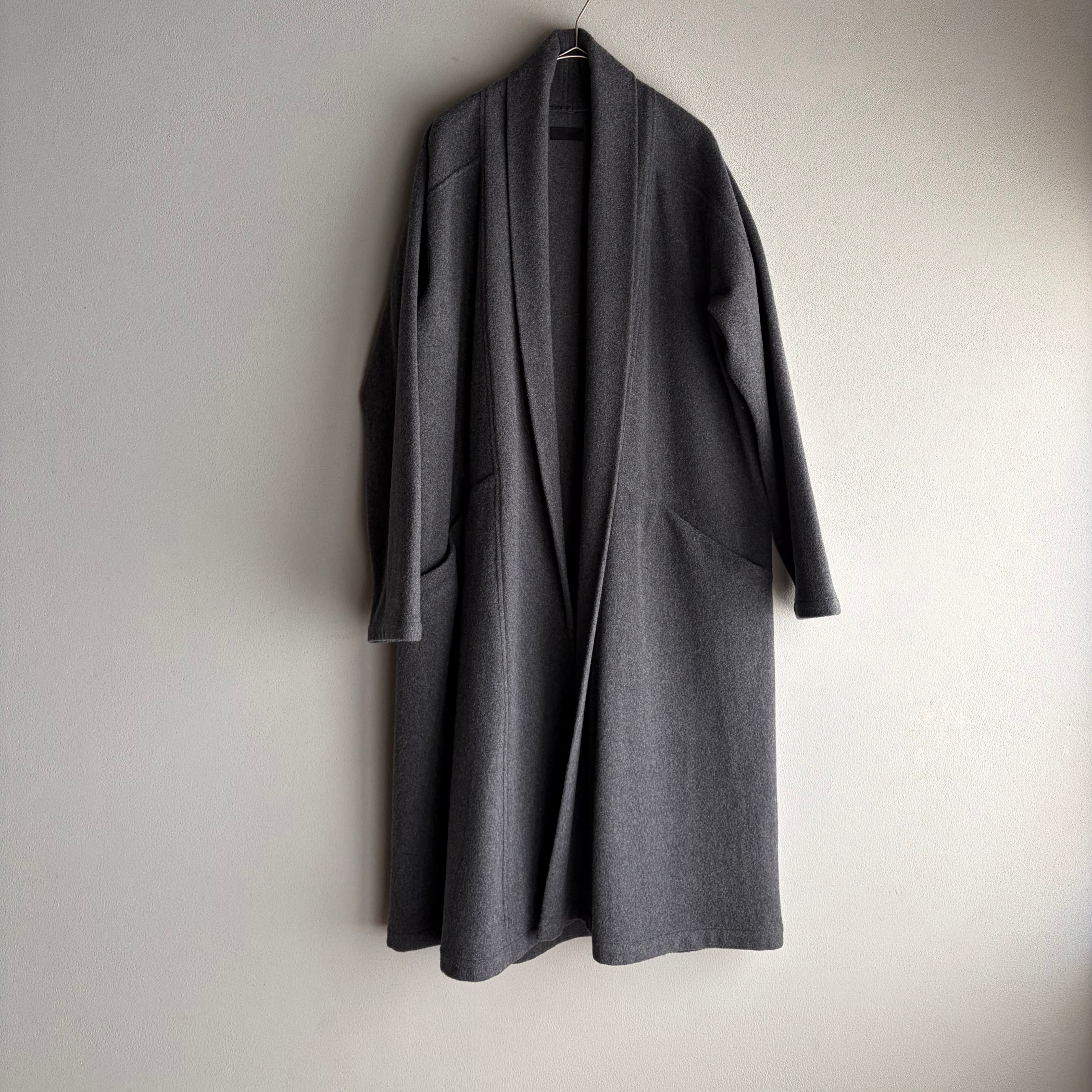 MITTAN CT-20 半纏ロングコート 灰 | Routes*Roots