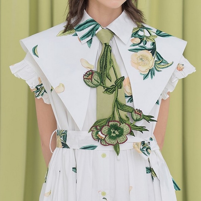 花柄プリントワンピース 10103