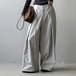 2色／ウエストドロストワイドレッグパンツ ・19685