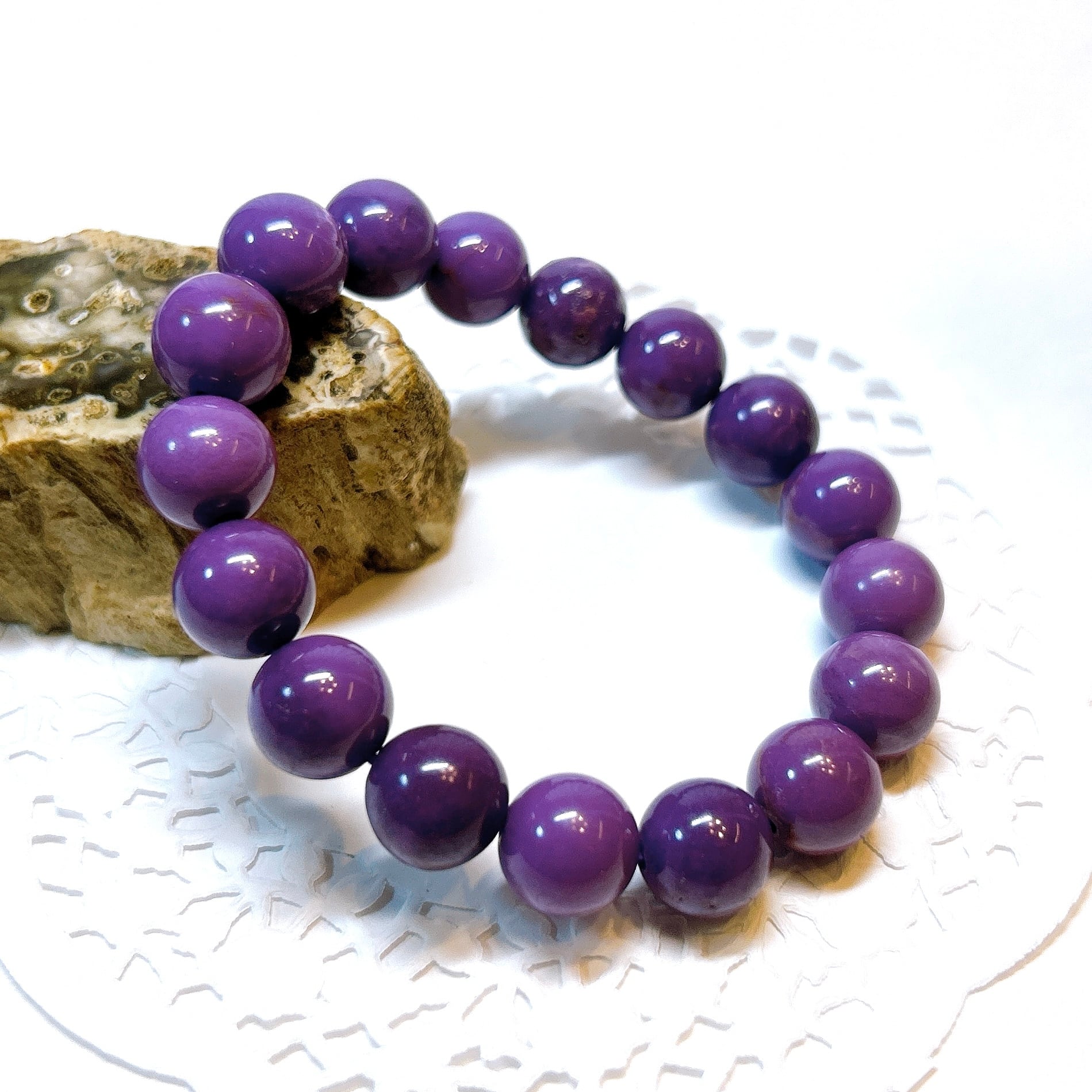 ◍[BR]単色ブレスレット | クリスタル・ワールド御徒町店