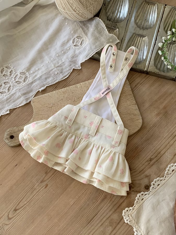 予約【seenii】 Blossom Cross-back Dress