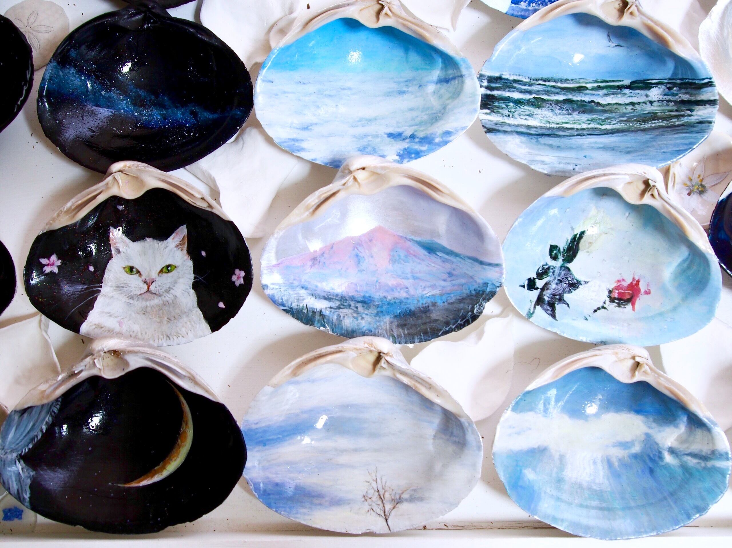 貝殻絵のご注文 | 海辺のアトリエ/貝殻絵・絵画