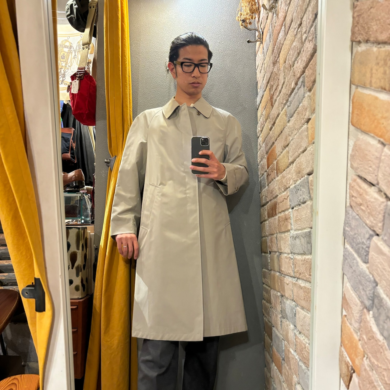 Aquascutum サイズ34 Deadstock イングランド製 スプリングコート 