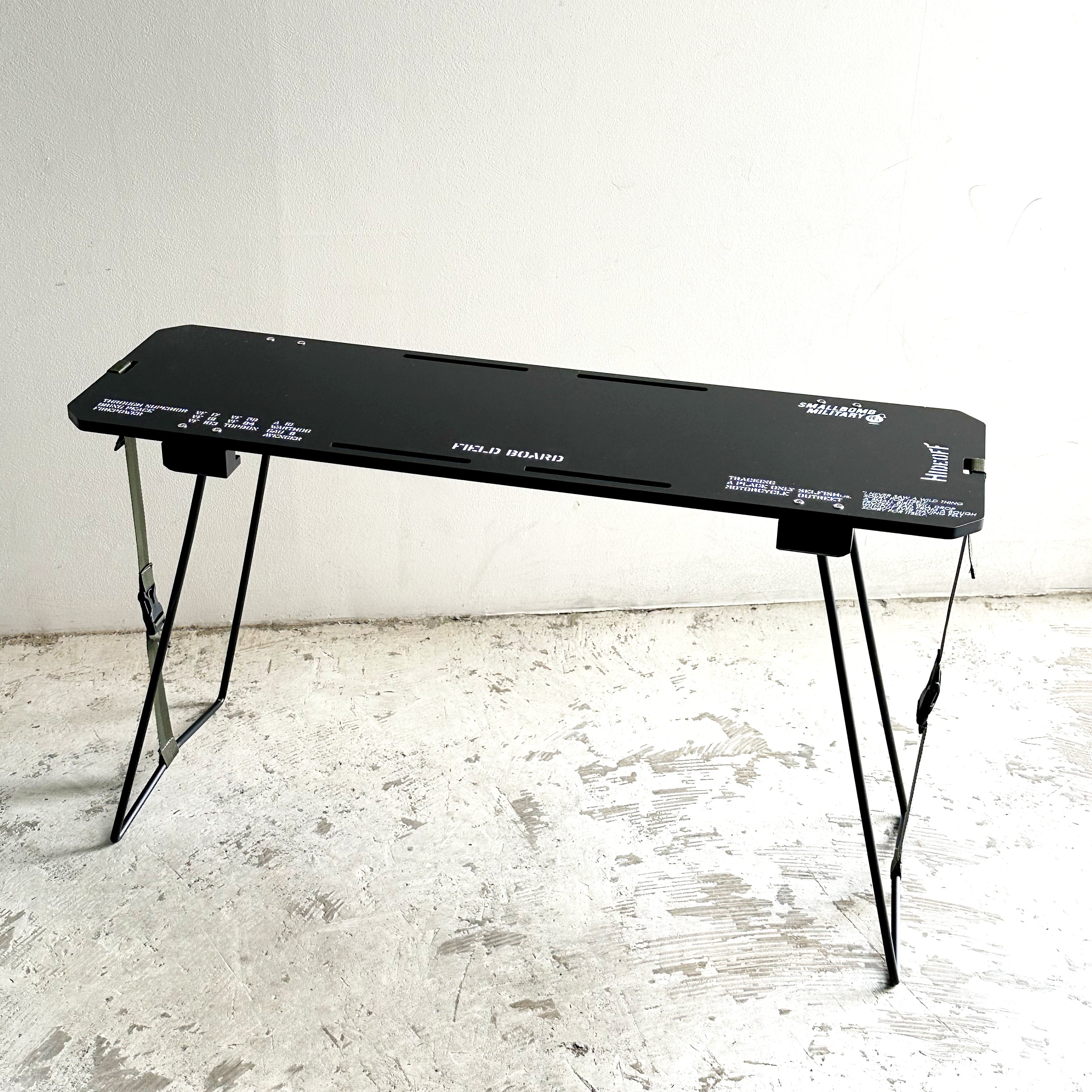 Hide Off ソロテーブル Military 1P TABLE HIGH BLACK | full of life