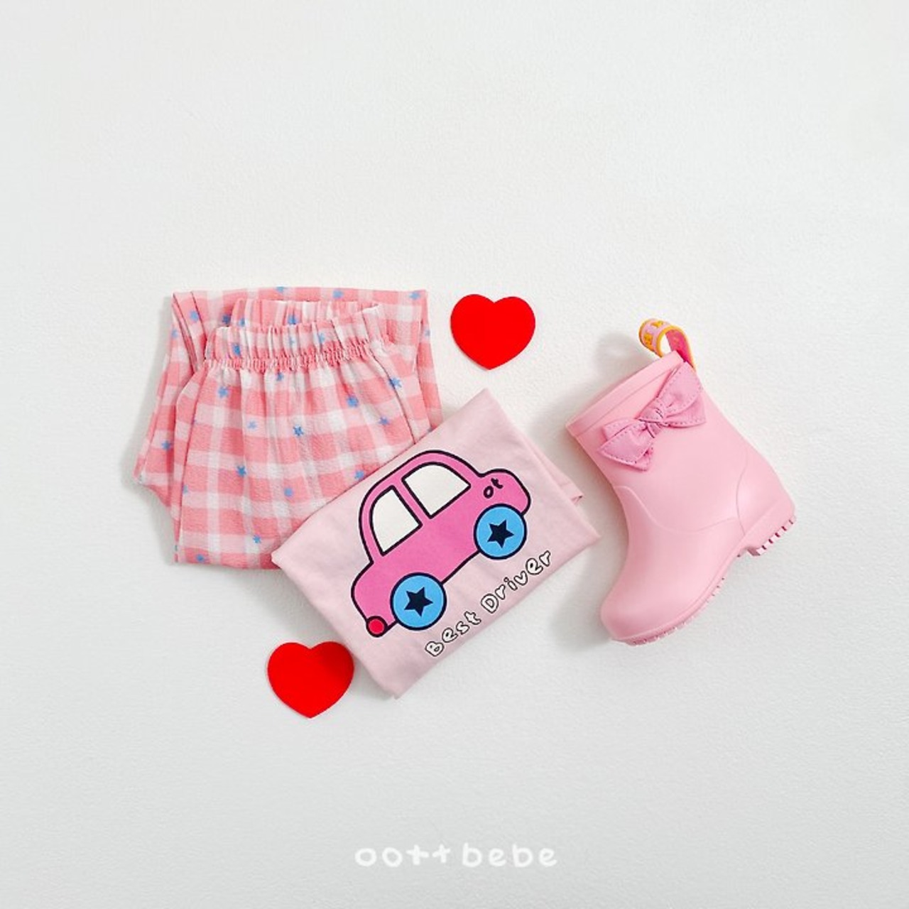 [oottbebe] Summer Pop Relax Pants / [오뜨베베] 썸머팝고쟁이팬츠