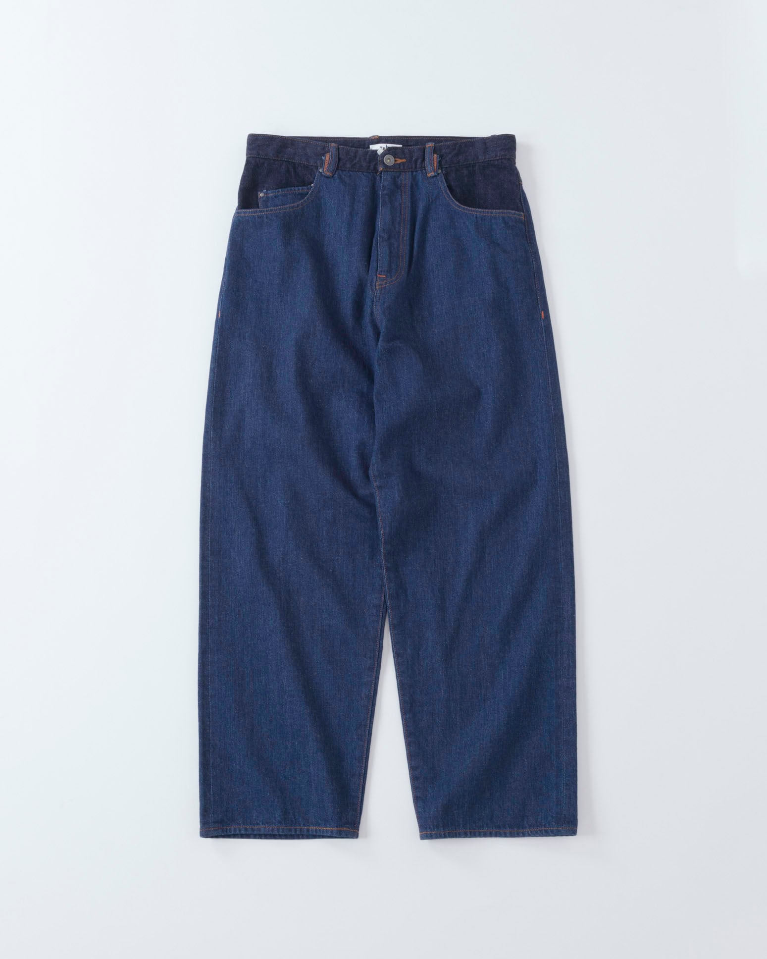 saby KAMATA DENIM TROUSERS TYPE01 - 12.5oz One Wash - INDIGO/OW | nua