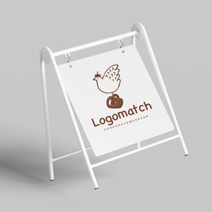 アットホームなバードカフェのロゴ