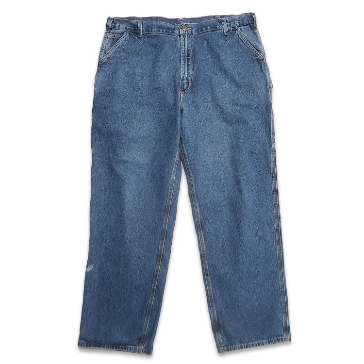 古着 カーハート Carhartt ワーク デニム ペインターパンツ 表記