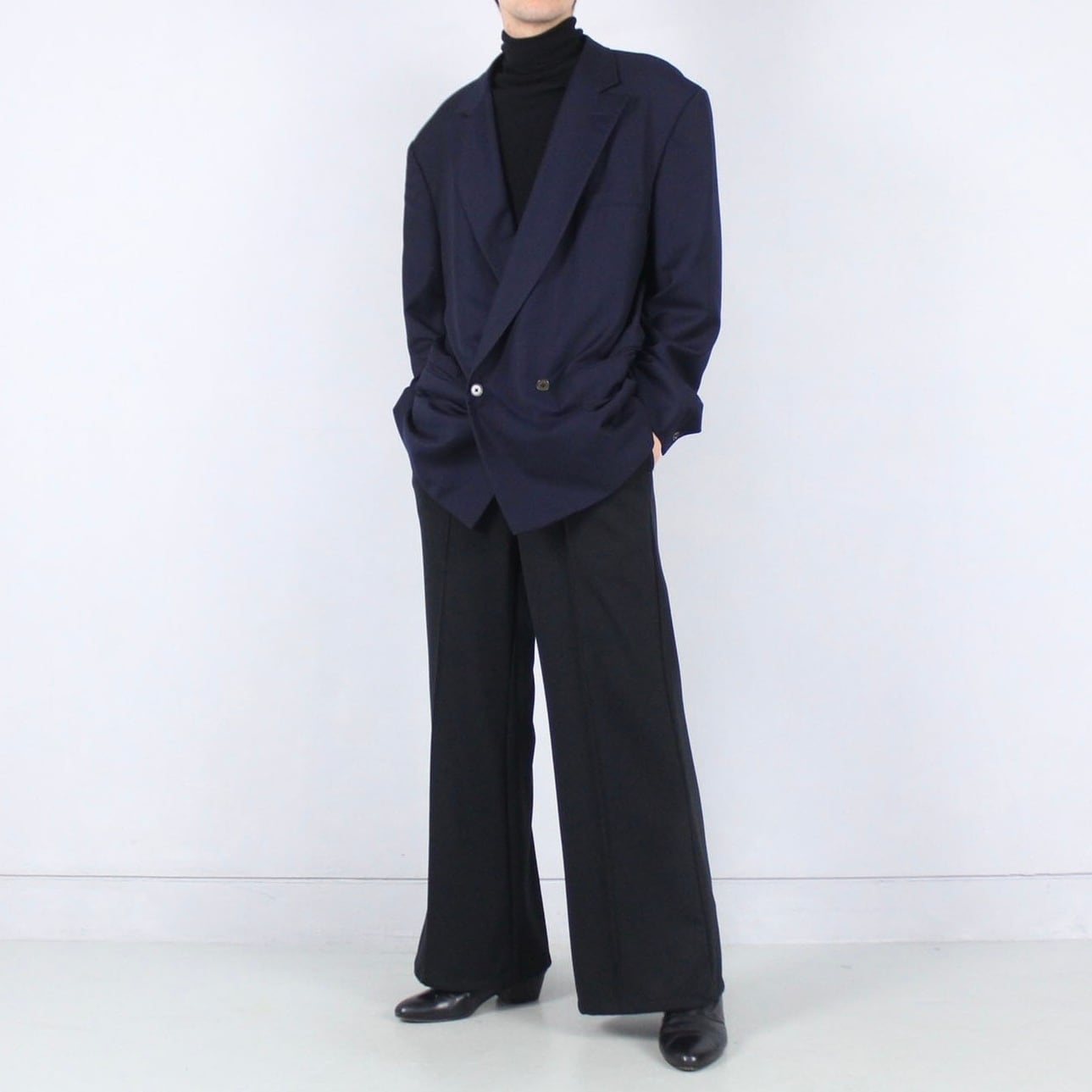 GIANNI VERSACE オーバーサイズ ダブルテーラードジャケット made in 正規品・新品 Versace / テーラードジャケット ダブル テーラードジャケット