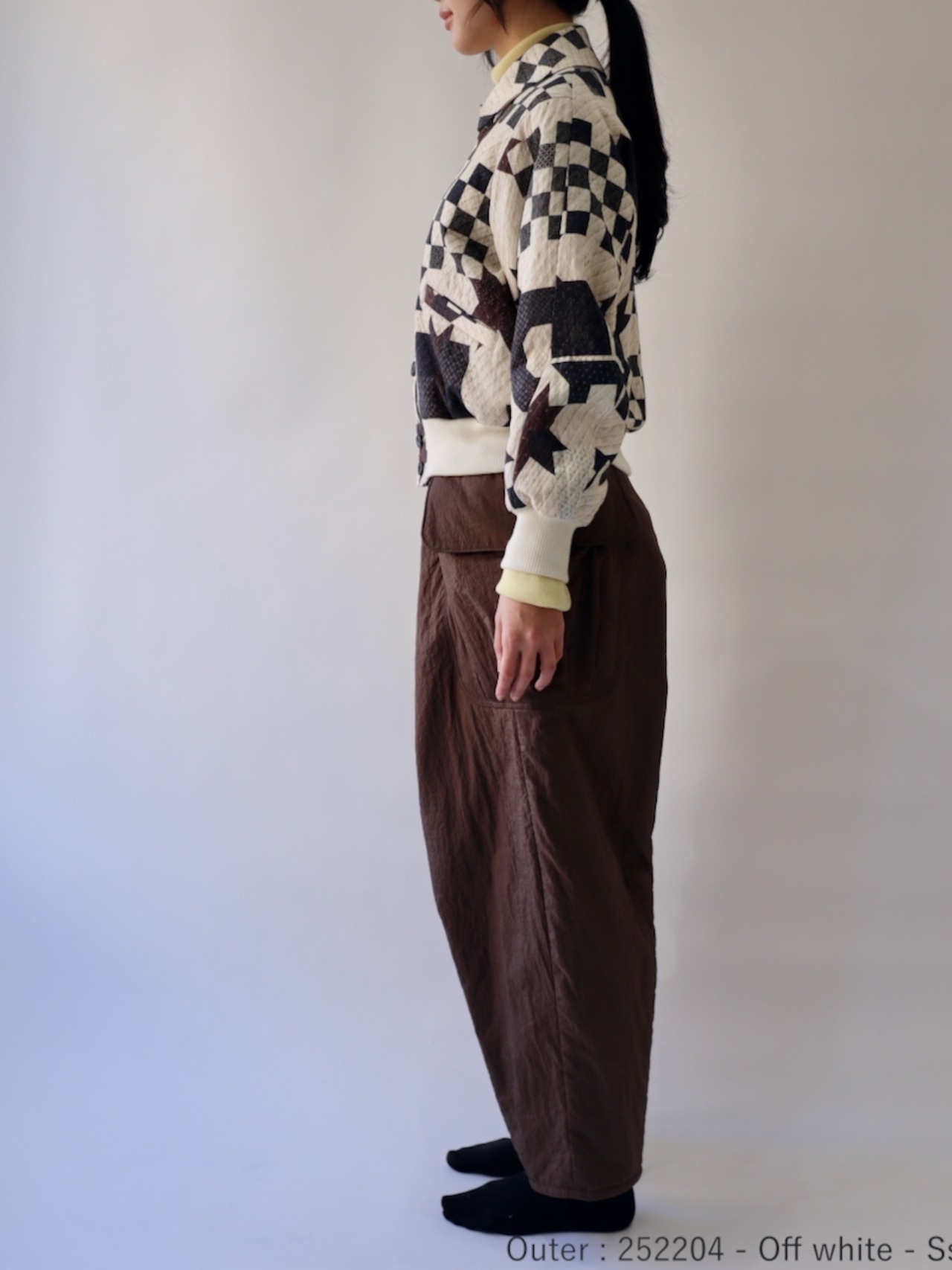 ASEEDONCLÖUD(アシードンクラウド)P.E. trousers ナイロン ワークパンツ