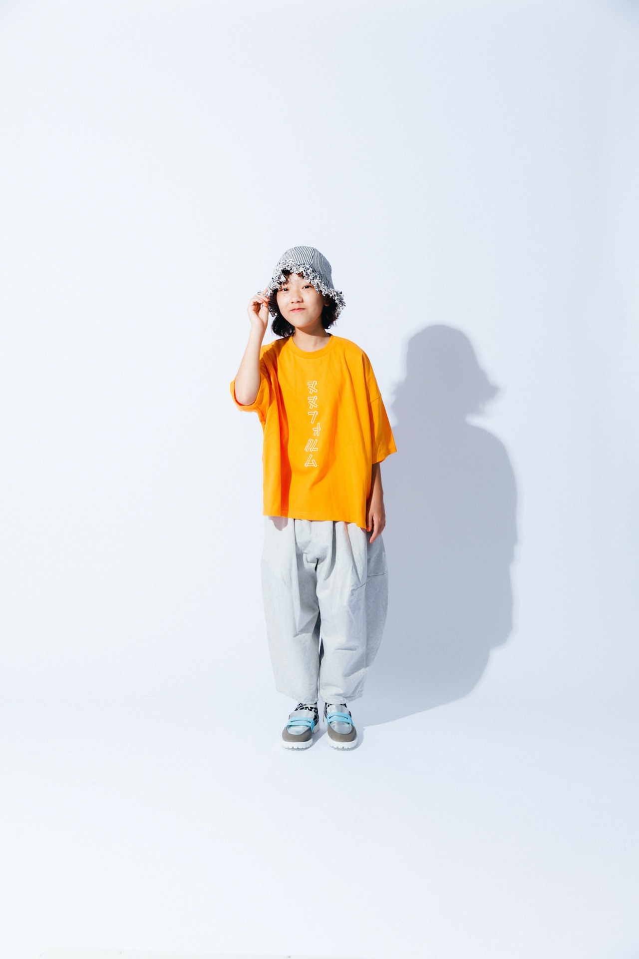 〈 nunu forme 24SS 〉 ヌヌフォルムカタカナT / Orange / Women's