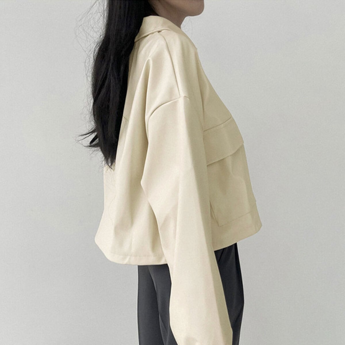 レザー ジャケット ライダース レディース 春秋冬 韓国 アウター 大人 カジュアル ストリート 原宿系 ダブルジップ PUレザー スタジャン ブルゾン ゆったり 体型カバー 大人可愛い 大人女子