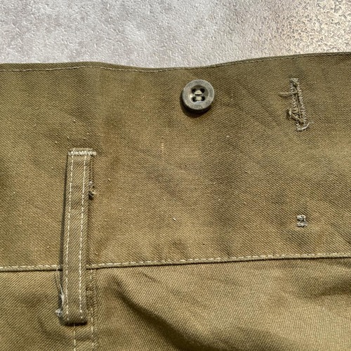 90s チェコ軍 実物 M-85 ダブルニーフロント フィールドパンツ w37 詳細写真17