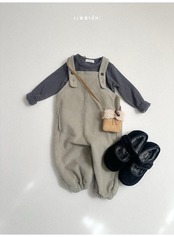 〖取寄〗韓国子供服 / 26winter / minirobe / テリーオーバーオール / キッズ *S~L*
