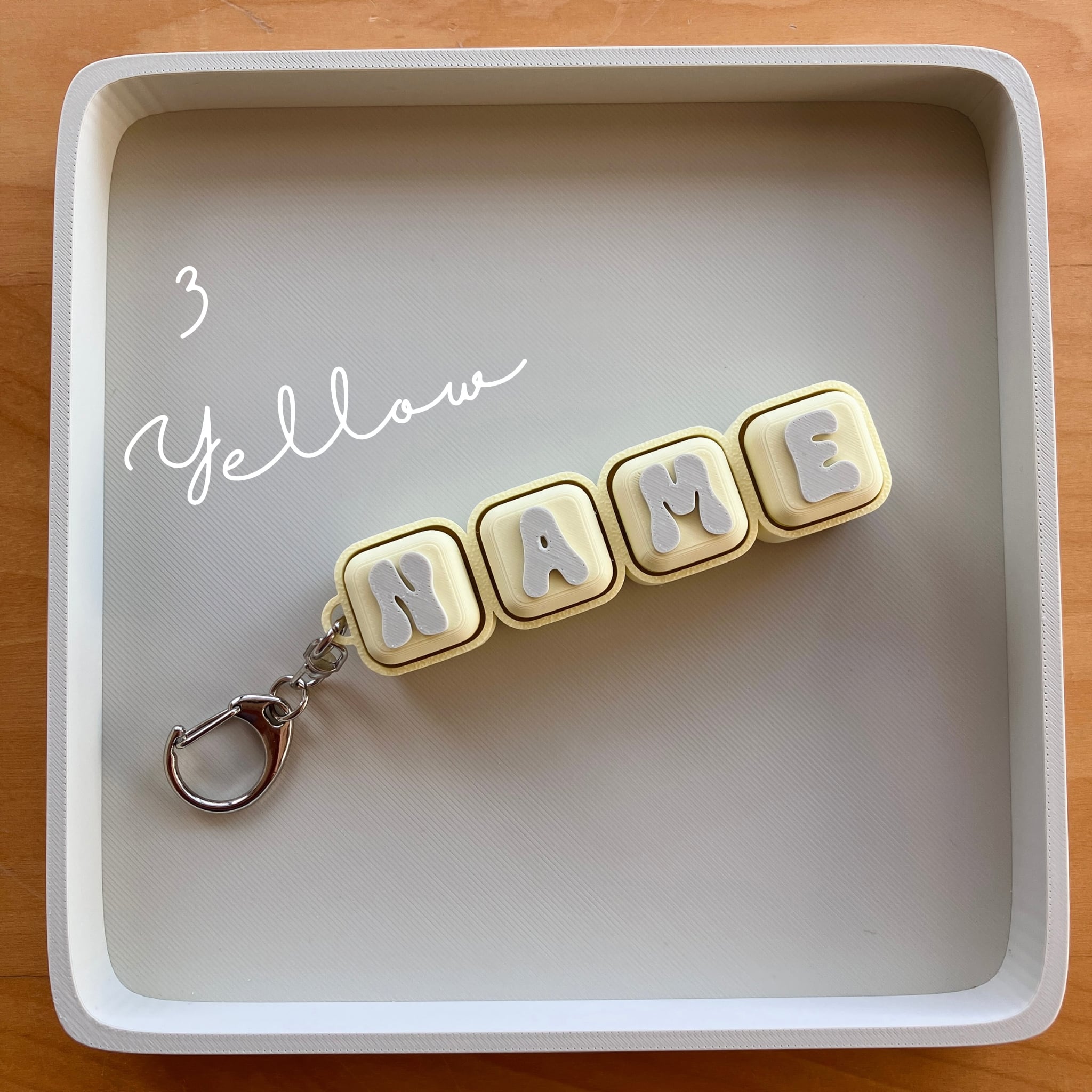 Made to order Name Clicker ～ お名前クリッカー ｜手触り小物 | deco
