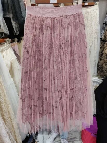 チュールレーススカート